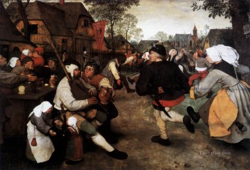 農民の踊り フランドル・ルネッサンスの農民ピーテル・ブリューゲル長老 Oil Paintings